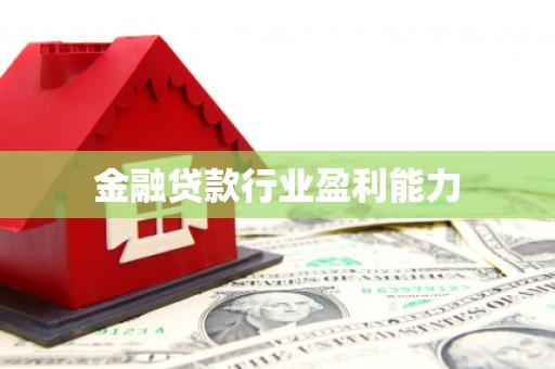 金台金融贷款行业盈利能力
