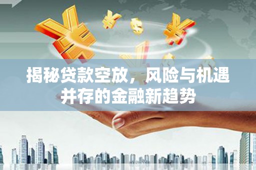 荆州揭秘贷款空放，风险与机遇并存的金融新趋势