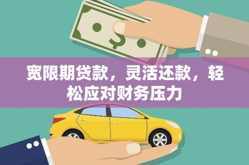 蓬溪宽限期贷款，灵活还款，轻松应对财务压力